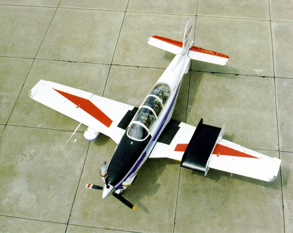 Beech T-34C Turbo Mentor, Foto von der NASA